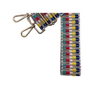 NEW CTHRU women's multicolor kota woven boho adjustable crossbody bag strap in s